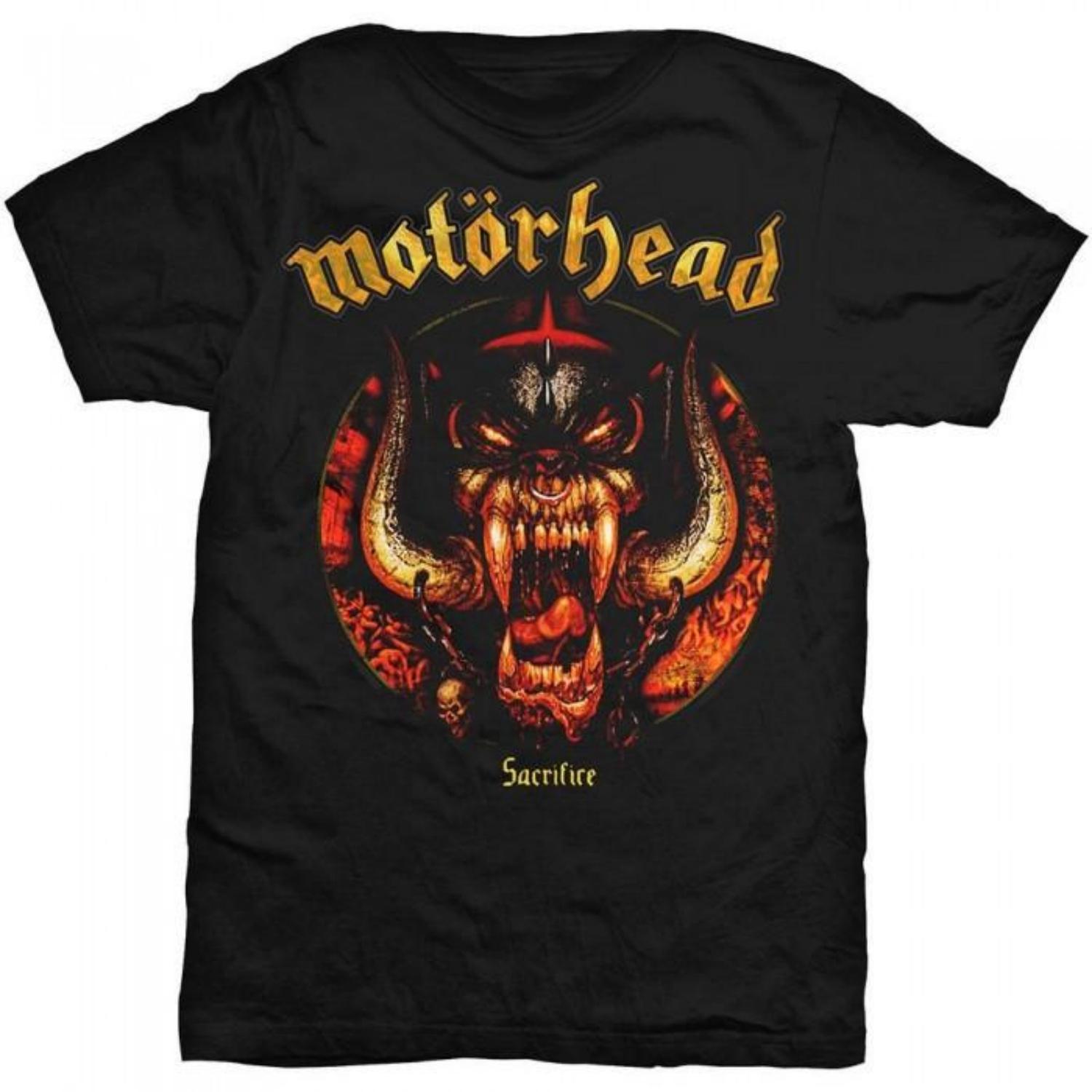 Motorhead Unisex Adult Sacrifice T-Shirt S