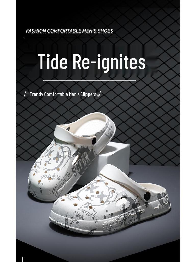 Men's 2026 Closed Toe Slip-Resistant Thick Sole Sandals and Slippers