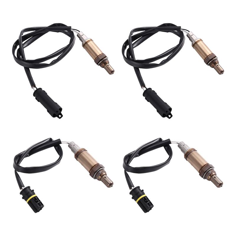 

For BMW E46 323I 325Ci 325I 325Xi 328I 330Ci Compatible 4X Up& Downstream Oxygen O2 Sensor Units 11781433050 11781433075