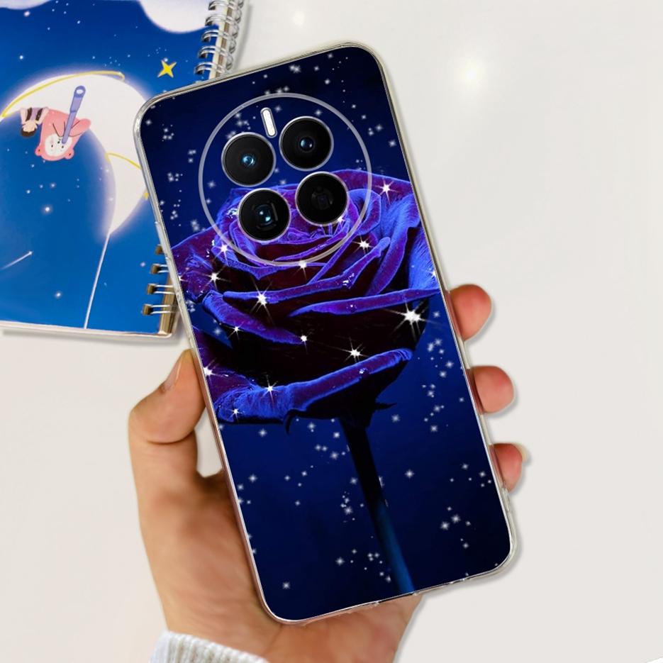 For Huawei Mate 50 Pro Case Stylish Butterfly Flowers Soft Slim Fundas Phone Case For Huawei Mate 50 Mate50 Pro Back Cover Coque