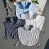A211 Season Fake Collar Women'S Versatile Folding Collar Cotton Fake Collar Shirt Collar Sweater Decorative Collar Lace Collar