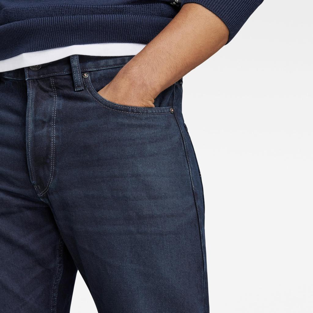 G-Star RAW Jeans Men Denim Pants Straight Fit Navy Dakota Regular Straight D23691-D489-G233-W28/L32