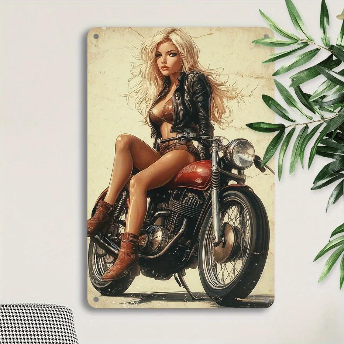 

Vintage Tin Sign 8x12 inch Retro Wall Decor Metal Art for Home Bar Cafe 20x30cm