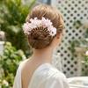 Sweet Flora Hair Stick Bohemian Side Clip Headdress Simulation Flower Hair Fork  Daily Wear