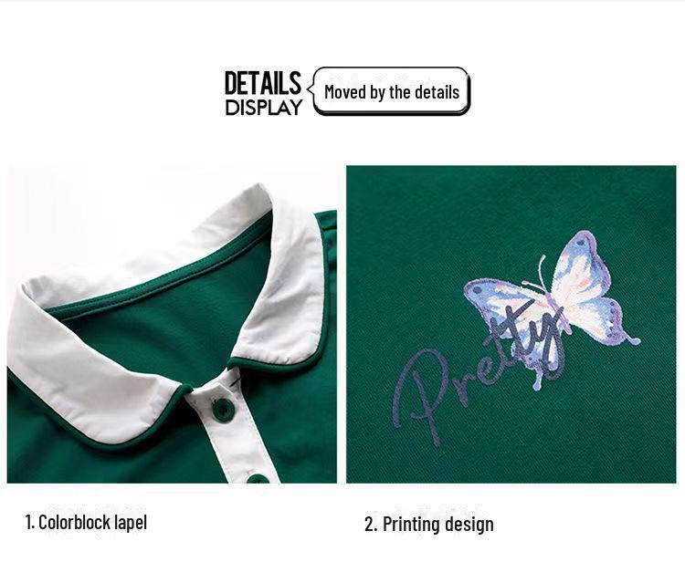 Dámské letní tričko s krátkým rukávem: Omlazující, Zeštíhlující, Šik potisk, Všestranný design pro ženy středního věku