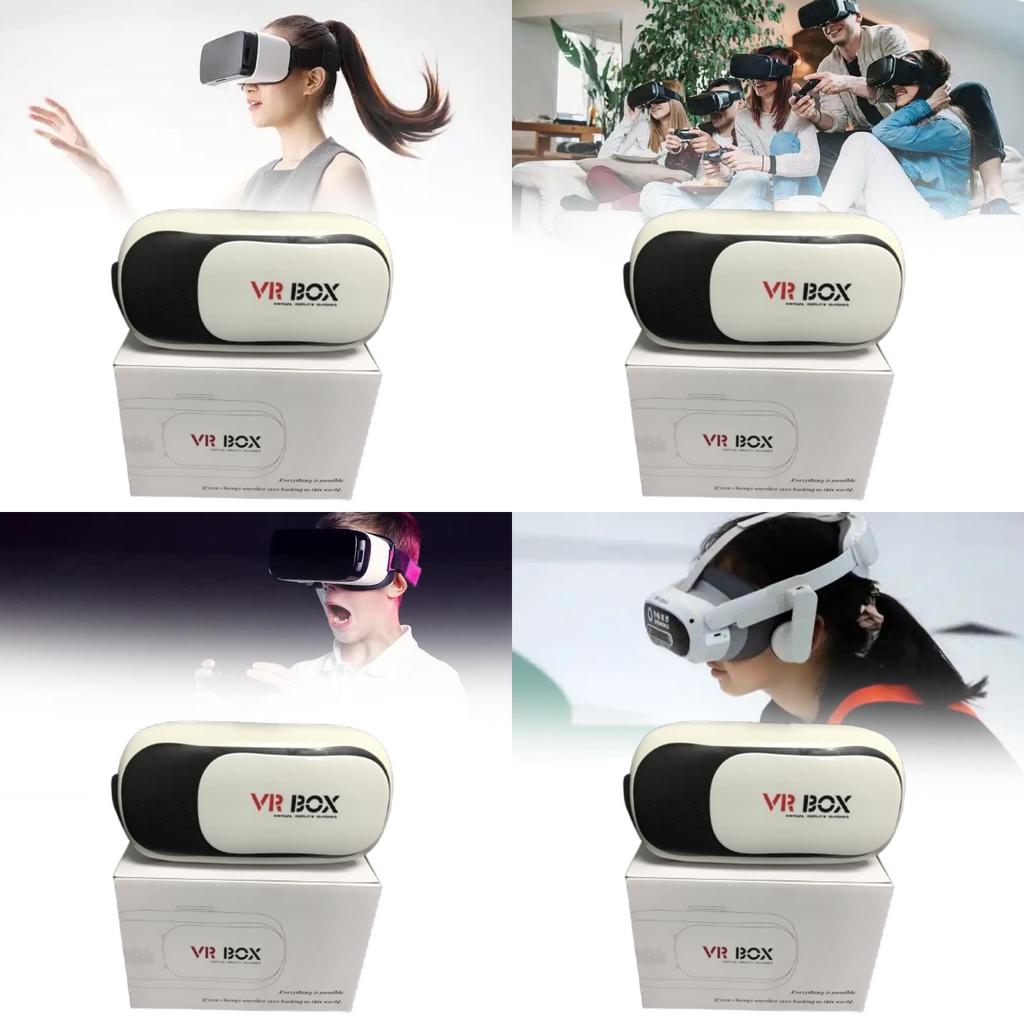 Vr 3d Glasses Virtual Reality For Mobile Gaming And Movies