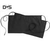 Non-Fading Waiter Apron Waterproof Useful Waiter Waitress Waist Apron with Pockets