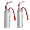 2PCS RC Airplane Lithium Battery 7.4v 600mah RC Airplane Replacement Batteries for WLtoys XK A280