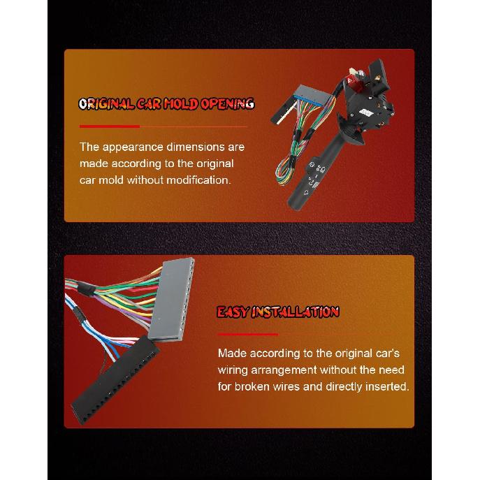 CCIYU Turn Signal Switch 2330825 26062269 26083636 Fit 1998-2005 for Chevrolet Blazer, 1998-2004 for Chevrolet S10, 1998-2001 for GMC Jimmy,