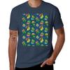 Catcus Tshirt Basic Short Sleeve Cotton Blend Tshirt