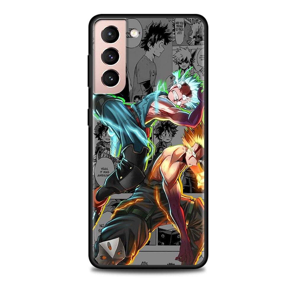 Mein Hero Academia Midoriya Izuku Comics Für Samsung Galaxy S22 S21 S20 Ultra FE S22 S21 S20 S10 S9 S8 Plus 5G S10e S7 Rand Fall