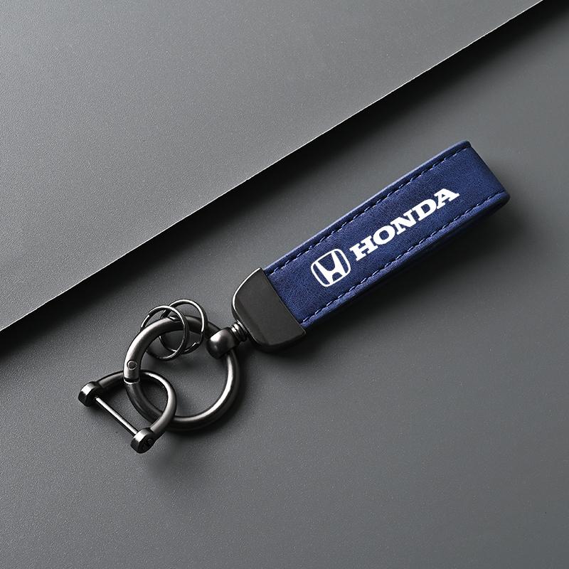 Car Keychain Portable Keyring Styling Accessories For Honda Civic Accord Fit City Vezel CRV Odyssey Pilot Jazz Prelude Insight ZP8