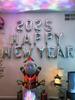 16pcs/set-16 Inch 2025 Happy New Year Aluminum Foil Balloon Set, New Year Holiday Decoration, Christmas Theme Party Decoration,