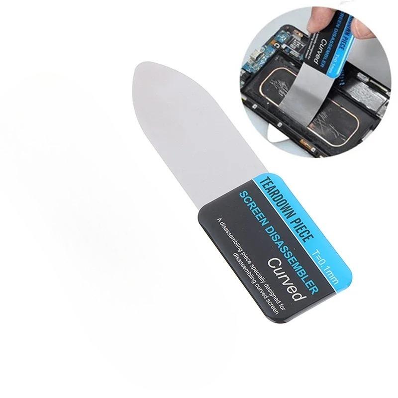 1/2PCS Phone Opening Pry Card Tools Ultra Thin Flexible Disassemble Tool tra Thin Flexible Mobile Phone Disassemble Tool