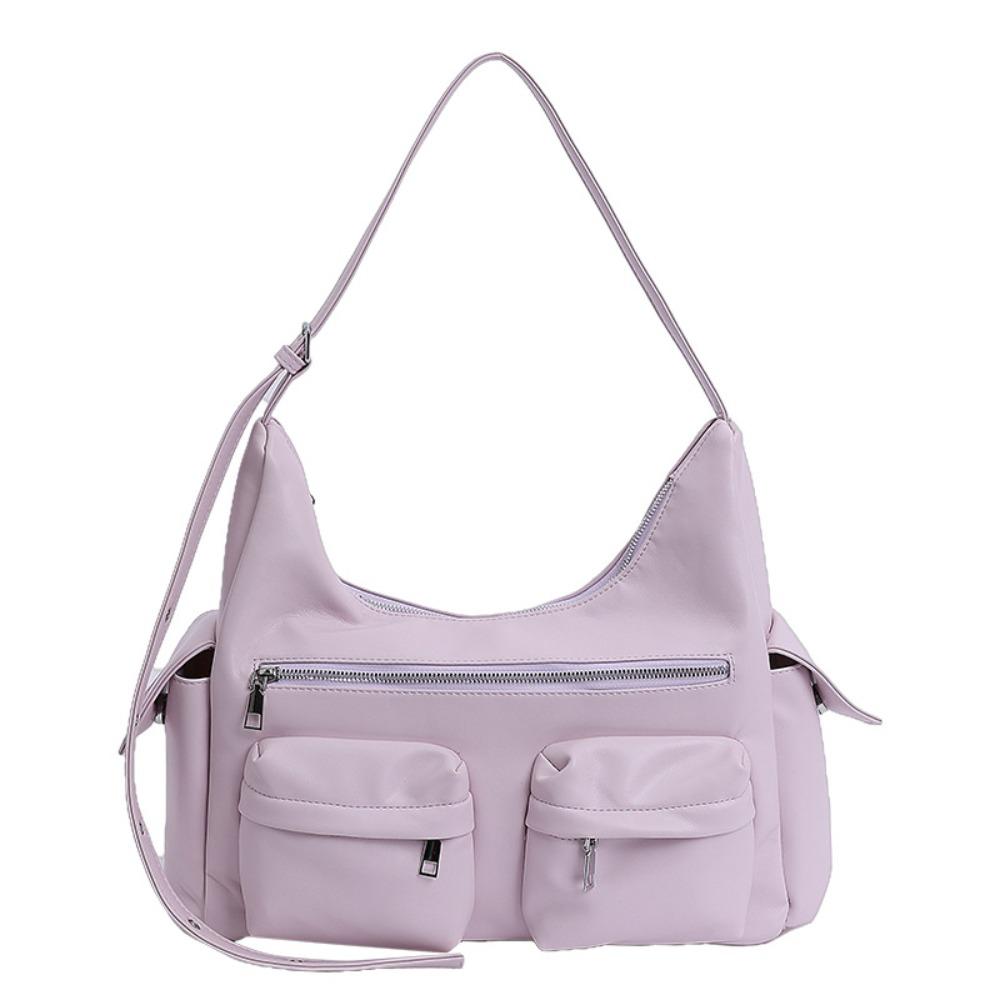 Fashion Retro Shoulder Bag Spicy Girl MotorcycleBag Trend Armpit Bag  Shopping