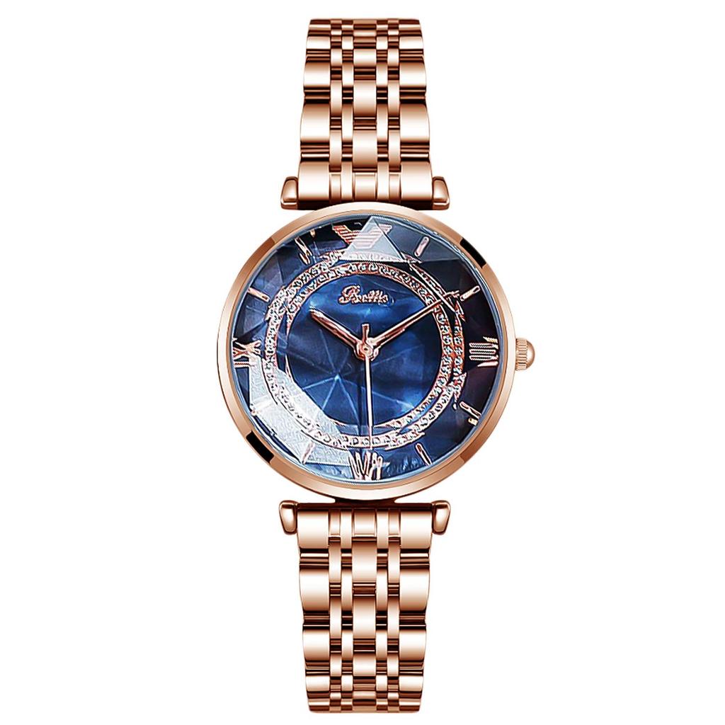 RORIOS Stylish and Popular Quartz Stainless Steel Analog Watch for Perfect for and Blue D Women's Watch, Cute, Watch, Women, School, Work, Dates,