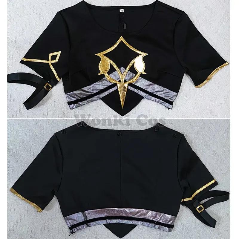 Joc Aether Costum Cosplay Perucă Costume Cosplay Călător Costume de Petrecere Halloween Set Complet Ținute Bărbați