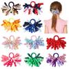 Elastic Tassels Hair Rings Rainbow Kids Hair Rope Sweet Girls Hair Rings  Holiday Dressing
