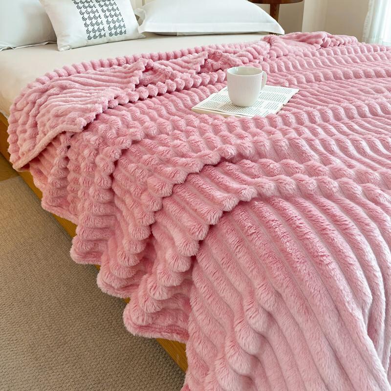 

LISM Light Luxury Washed Cotton Ribbed Blanket