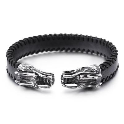 Dragon Scalp Bracelet Fashion Punk Titanium Steel Bracelet 