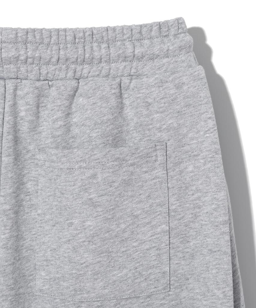 DISTN9NE Side-Tuck Wide Sweatpants Lq6Pu187_Melange Grey