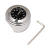Universal Motorcycle Handlebar Clock: Dustproof, Luminous Quartz Design In Aluminum Alloy