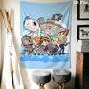 One Piece Wall Tapestry Aesthetic Wall Hanging Printed Fabric Blanket Decorative Tapestries for Bedroom Living Room Home Decor