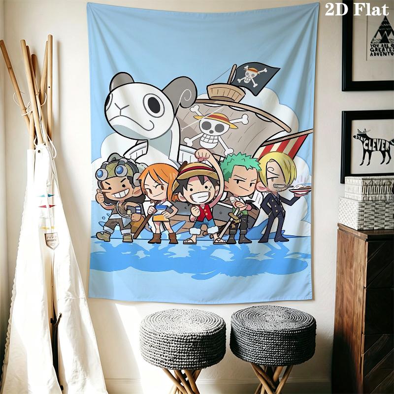 One Piece Wall Tapestry Aesthetic Wall Hanging Printed Fabric Blanket Decorative Tapestries for Bedroom Living Room Home Decor