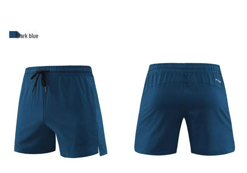Men's Quick-Dry Mesh Running Shorts, 3/4 Length, Stretch & Breathable for Marathon Fitness