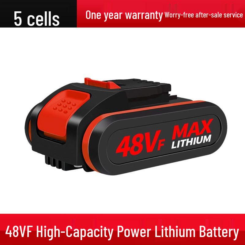 Cordless Drill with Universal Large Capacity Lithium Battery - 21V Electric Screwdriver Pistol Drill with 36VF/48VF/98VF Options.