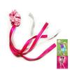 Dance Accessories Polyester Gymnastics Long Ribbon Rainbow Elastic Ribbon Headband Multicolor Wrist Straps Rhythm Dance