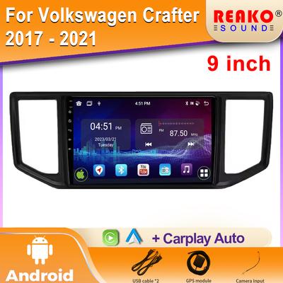 Car Radio Android For Volkswagen Crafter 2017 - 2021 GPS Navigation 5G Video Auto Stereo Wifi Multimedia Player 2din DVD
