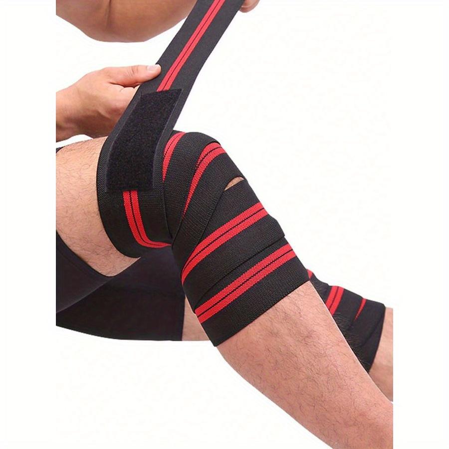 1pc Men Women Adjustable Compression Knee Wrap Support for Squat Weighting