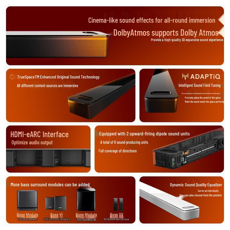Bose 950 Dolby Atmos Soundbar (CN version)