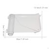 Tablet Counting Tray Dispenser Comfortable Grip Lightweight Practical Clear Lid Professional for