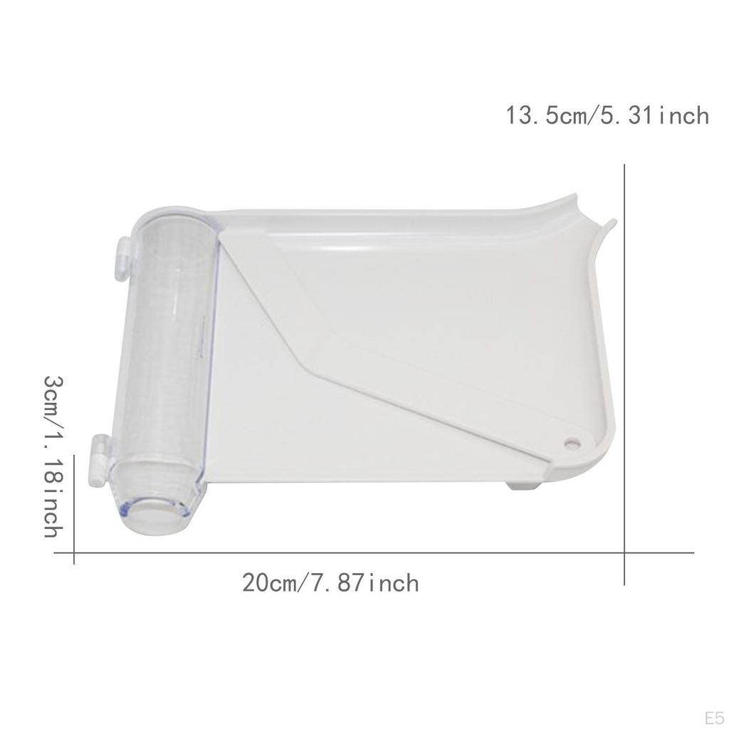 Tablet Counting Tray Dispenser Comfortable Grip Lightweight Practical Clear Lid Professional for