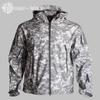 Hanye Sharkskin Softshell Camouflage Windbreaker for Men & Women - Breathable Outdoor Tactical Training Suit