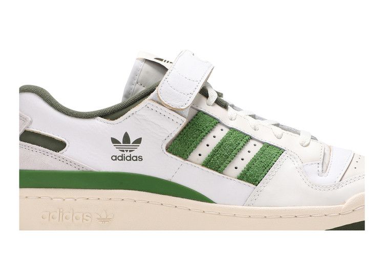 Men's Sneakers adidas Forum 84 Low Crew Green White/Crew Green-Wild Pine