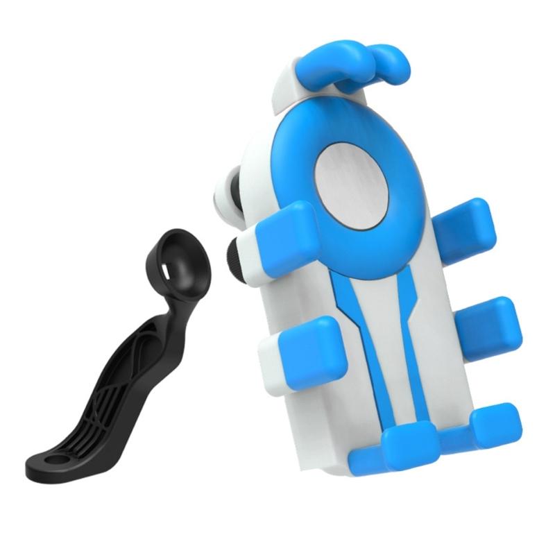 Shockproofed Cycling Phone Mount Nonslip Handlebars Clamp Cycling Gear for Outdoor Sport