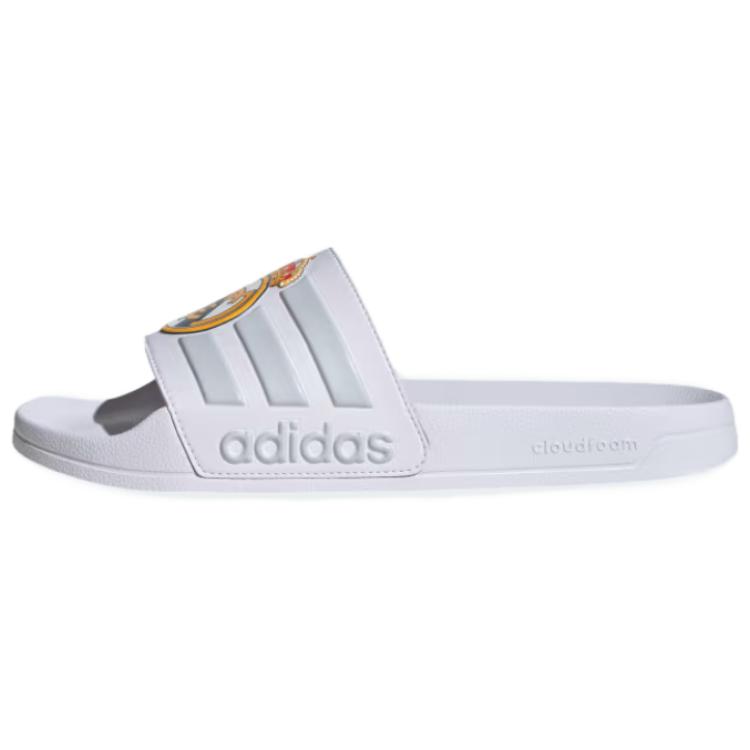 Liverpool x adidas Adilette Shower Белый Облачный Серый Унисекс Кроссовки Светло-Серый JS4863 40½