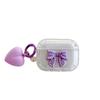 Love bow for Apple AirPods Pro1 Bluetooth headset case Apple 1st generation headphone case 1st generation