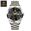 Genuine Men's Waterproof Korean-Style Luminous Quartz Watch with Double Calendar