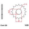520 Motorcycle Front Sprocket For Suzuki GSF250 Bandit 250 1991-1993 GSX250 Katana Acrosse 90-94 GSXR250 87-89