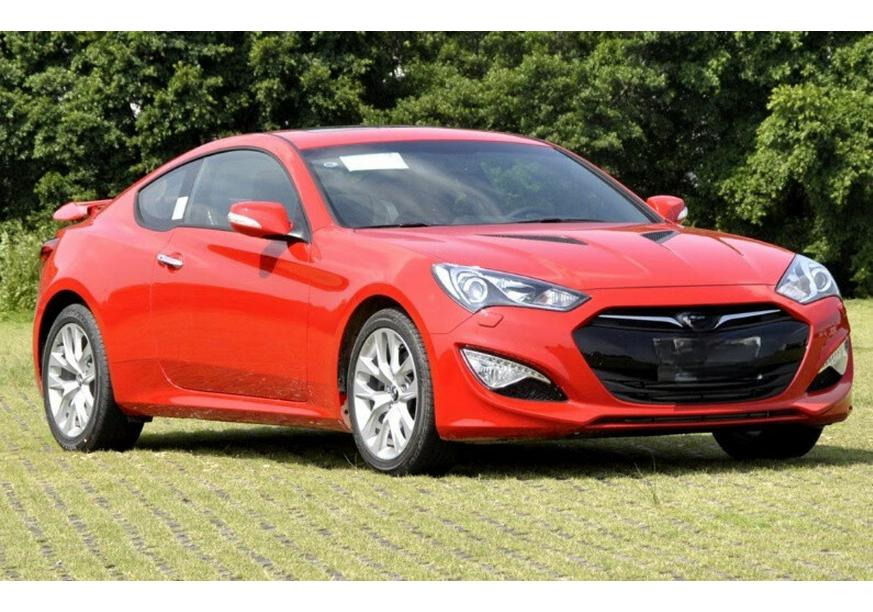 Compatible with Genesis Coupe 2012 headlights: transparent covers and housings.