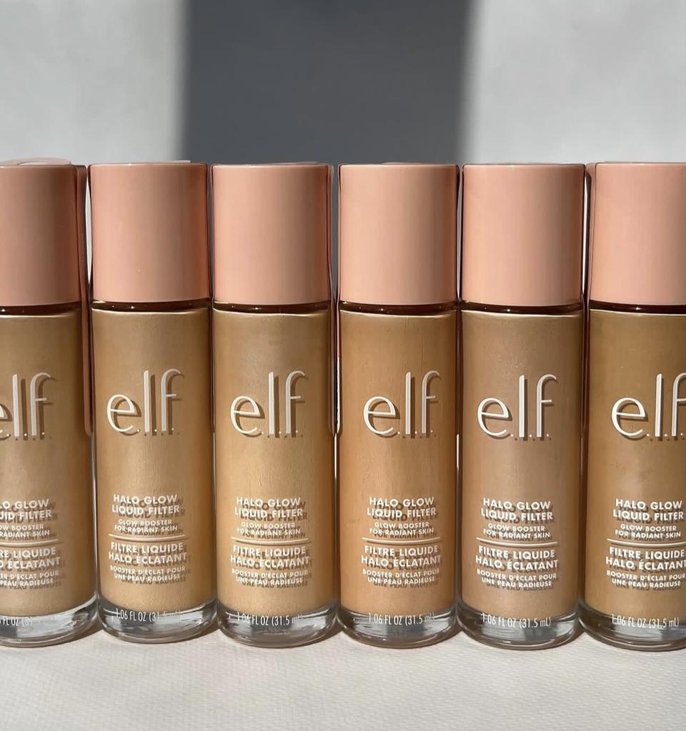 e.l.f. Halo Glow Liquid Filter Glossy Foundation Concealer, All Skin Types