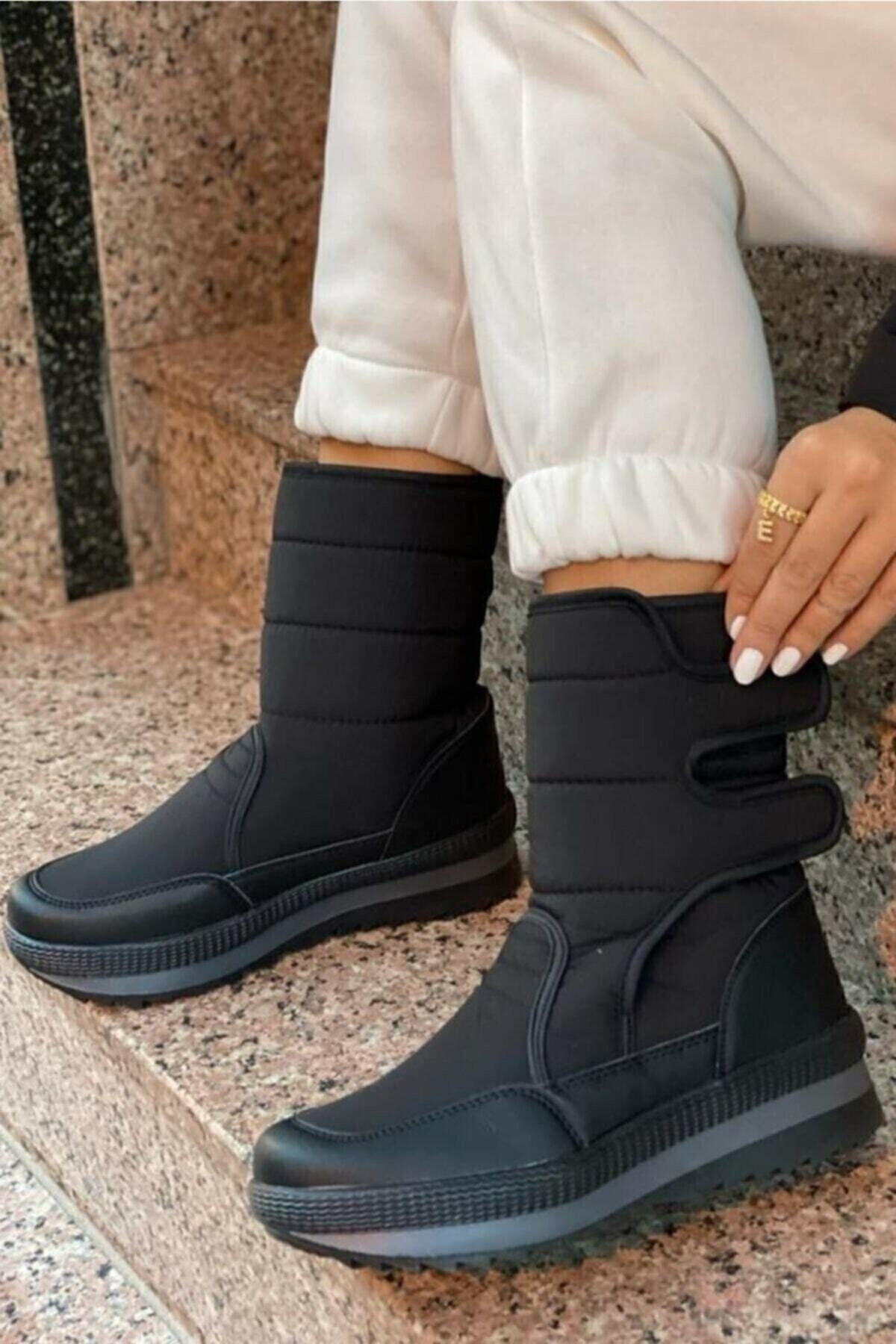 

Жіночі сучасні стильні модні черевики унісекс Снігові черевики Термопухнаста нековзна підошва 39