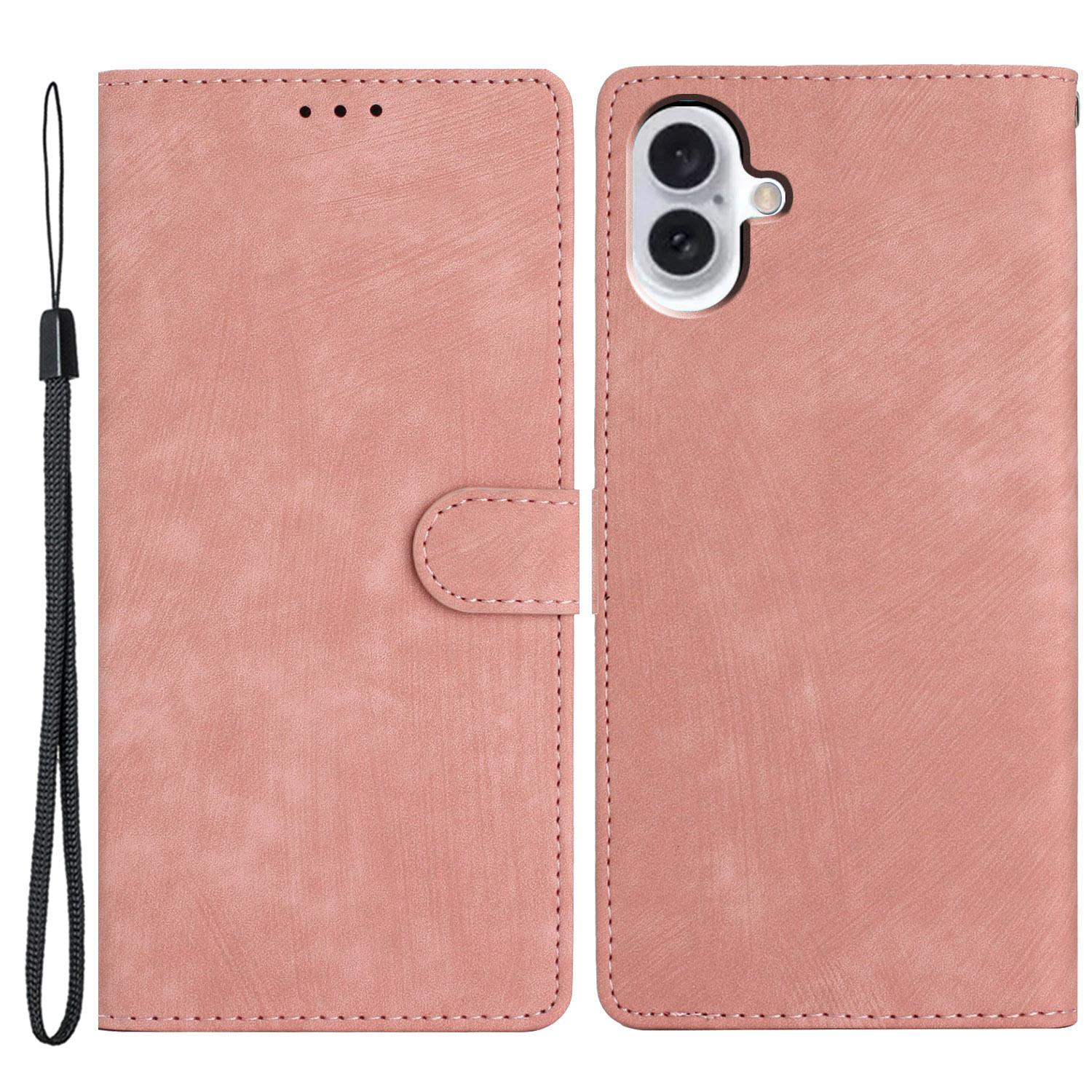 

For iPhone 16 Case Card Holder Shockproof PU Leather Phone Cover F