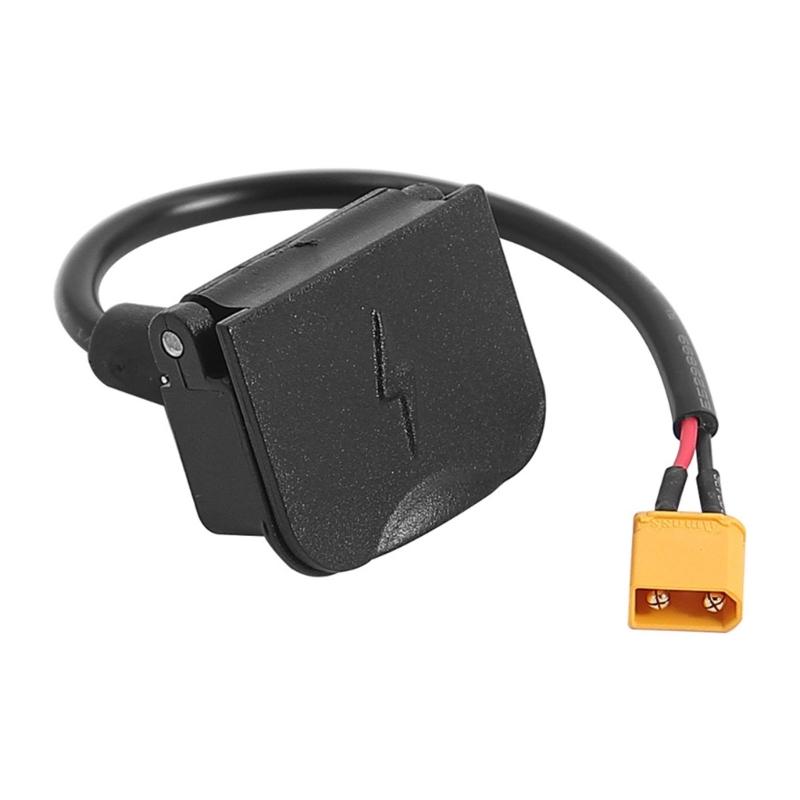 Electric Scooter Charging Interface Component Socket Plug Connecting Charging Port Kickscooter Parts Easy To Install