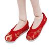 1 Pair 7.8cm Pretty Chinese Style Gift Simulated 60cm Ball Jointed Girl Doll Cloth Shoes Styling Supplies BJD Flat