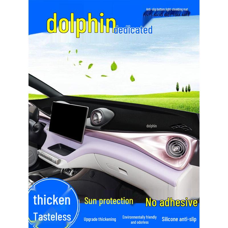 BYD Dolphin Dashboard Sunshade Pad - Front Desk Sun Protection and Interior Decoration.